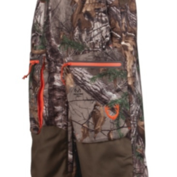 REALTREE MENS HUNTSHIELD INSULATED  WATERPROOF CARGO CAMO PANTS - Picture 8 of 11